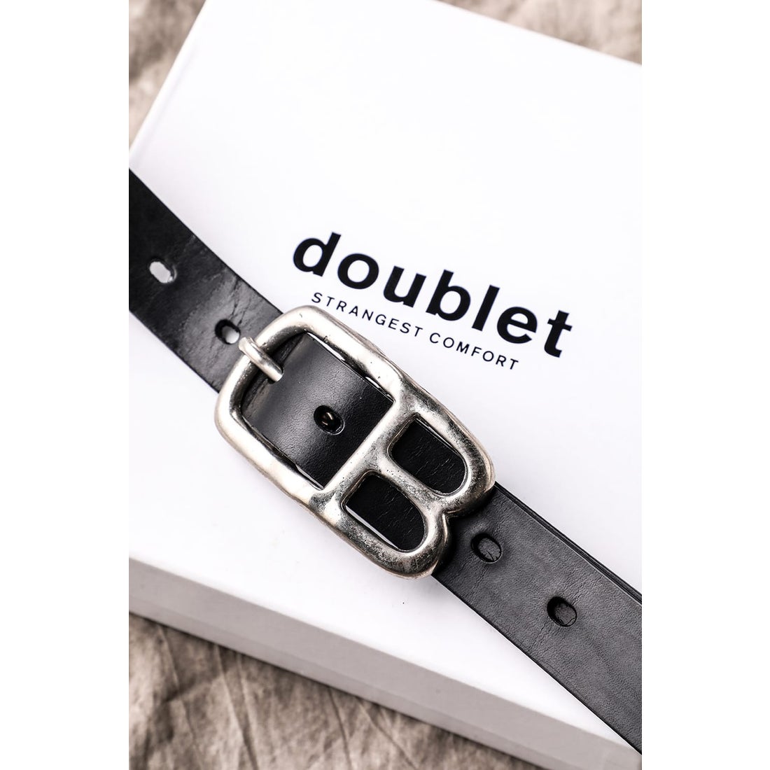 doublet DB Buckle Belt （Black） - Osaka / Kyoto Stores, Ship