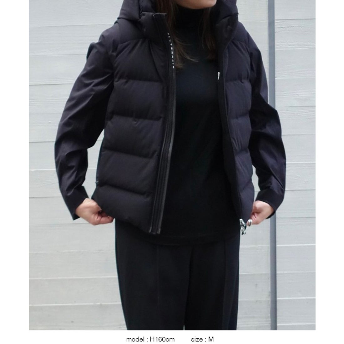 DESCENTE ALLTERRAIN 水沢ダウンベスト”デュアリティ” / MIZUSAWA DOWN