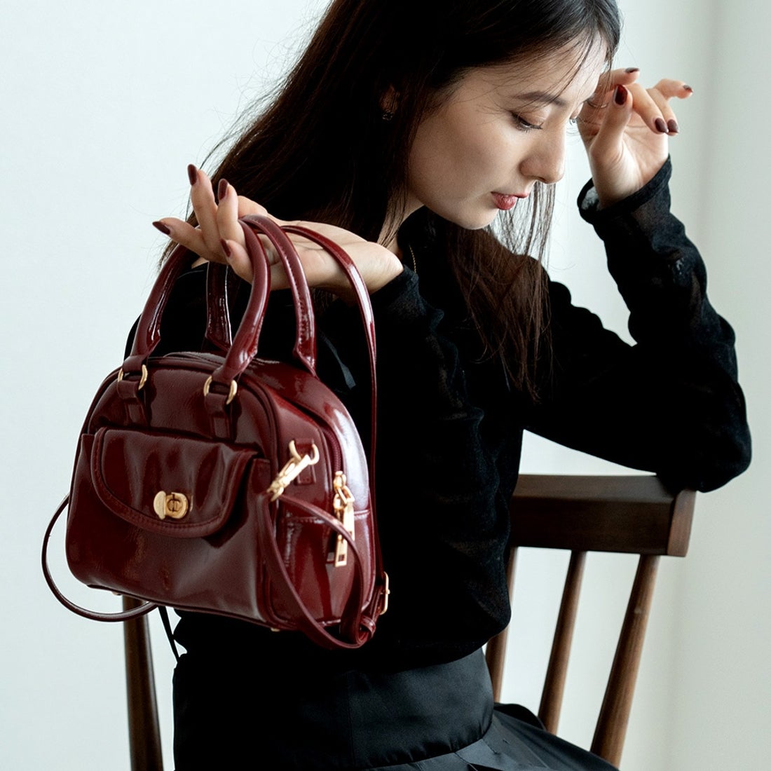 デバイス DEVICE 【DEVICE GAL】Night Queen 2way エナメル