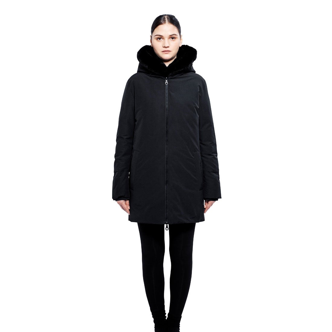 CILLIAN beige fur-rabbit / チリアン （KHAKI） -デュベティカ