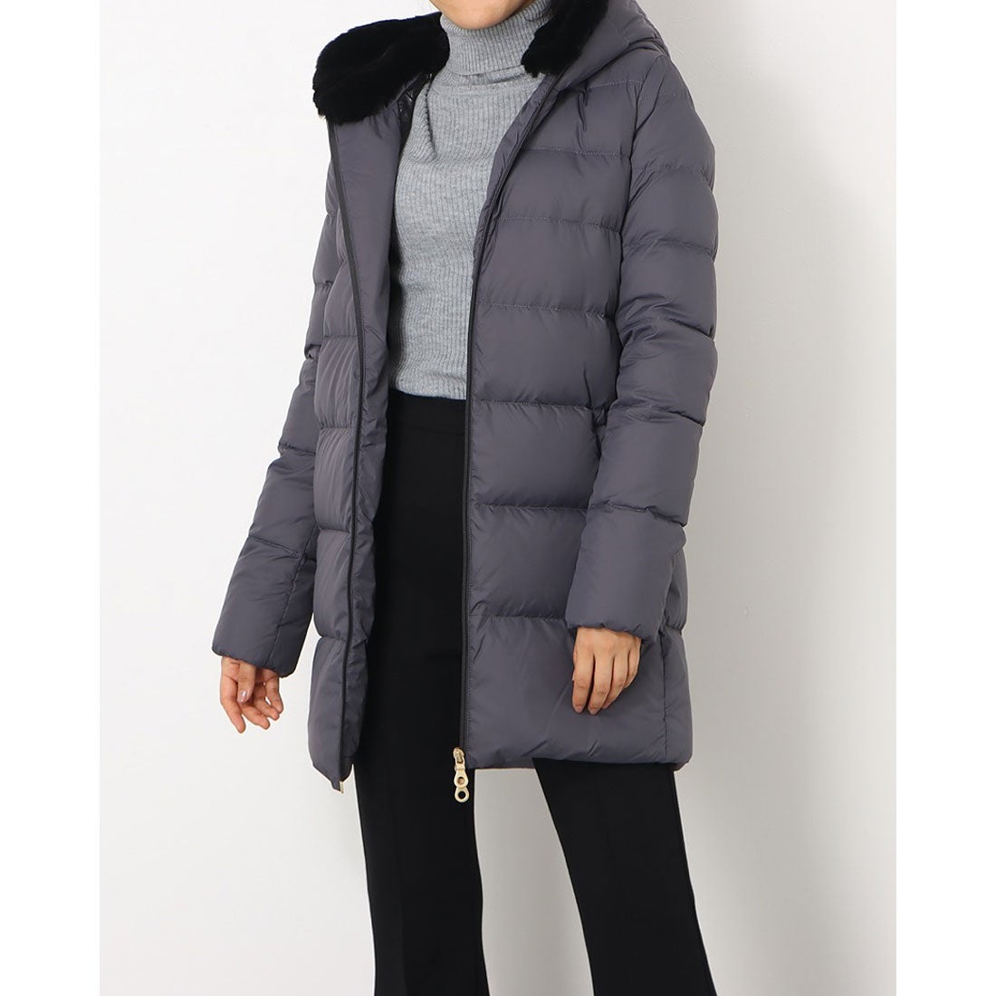 CARYSDUE black fur-rabbit / カリスドゥエ （periscopio