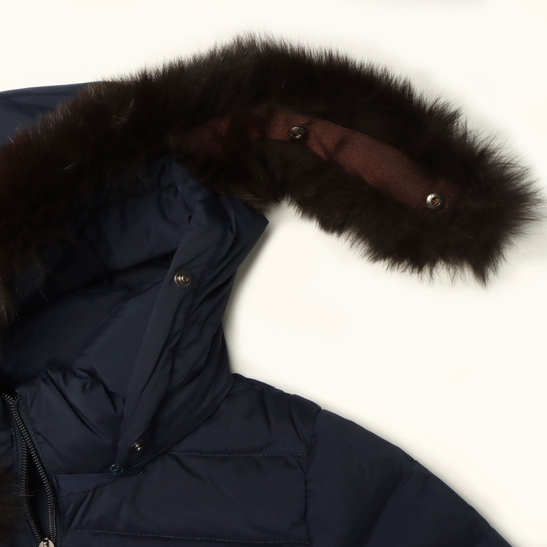 OCIROETRE brown fur-fox / オチロエトレ （NAVY） -デュベティカ