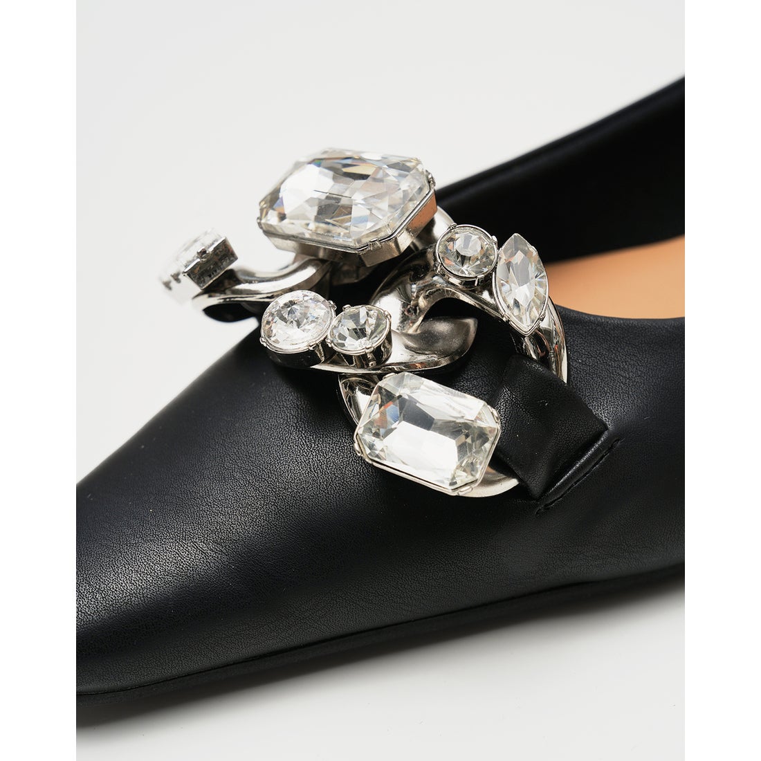 エマ フランシス Emma Francis ビッグビジュー チェーンパンプス