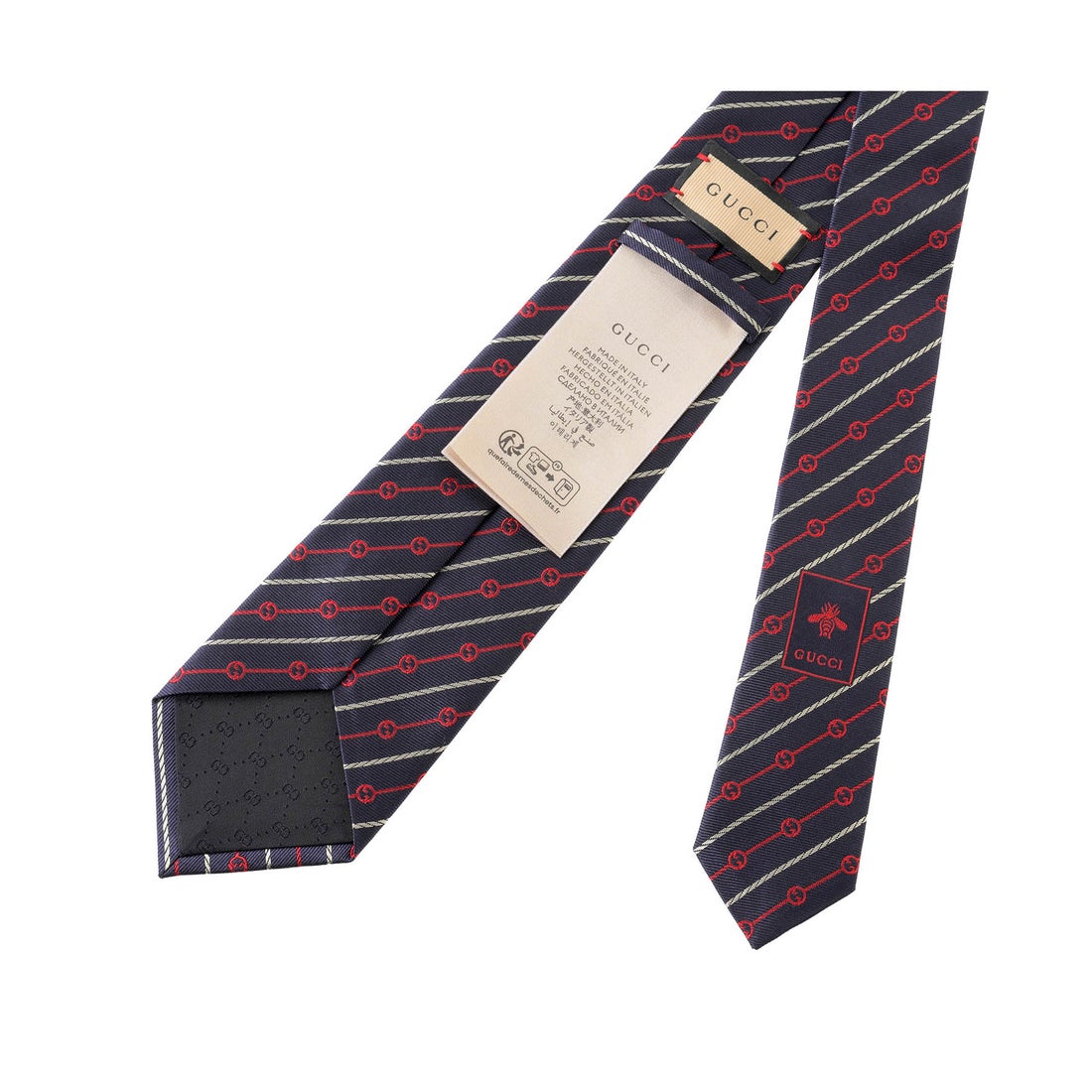 グッチ GUCCI GUCCI グッチ ネクタイ 764965 4EABB 4174 （ネイビー