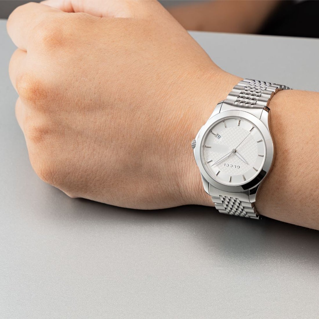 グッチ GUCCI Gタイムレス （シルバー） - ファッション通販 MAGASEEK