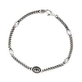 グッチ GUCCI 678657-J8410 ブレスレット インターロッキングG メンズ