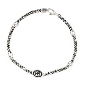 グッチ GUCCI 678657-J8410 ブレスレット インターロッキングG メンズ