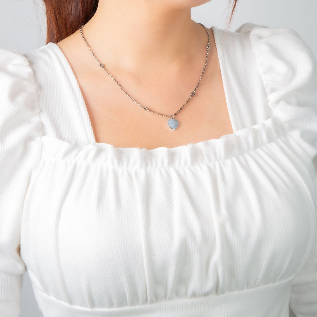 グッチ GUCCI 645545-J89B4 ネックレス レディース （シルバー/ブルー