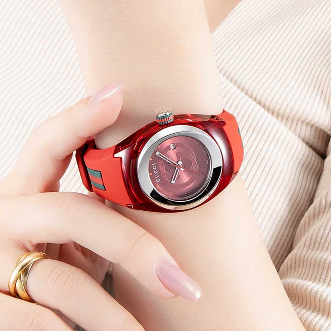 グッチ GUCCI SYNC （レッド） -靴＆ファッション通販 ロコンド〜自宅