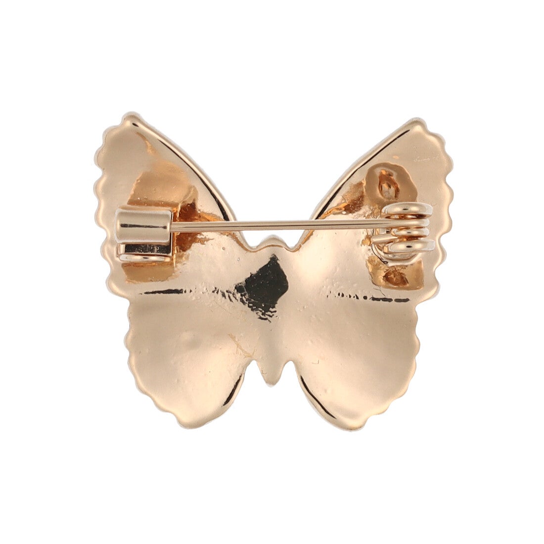 カンカン KANKAN メタル蝶ブローチ （ゴールド） - ファッション通販