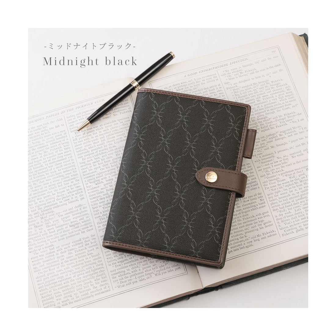 クレリア Clelia 手帳カバー レディース A6サイズ ブックカバー カード