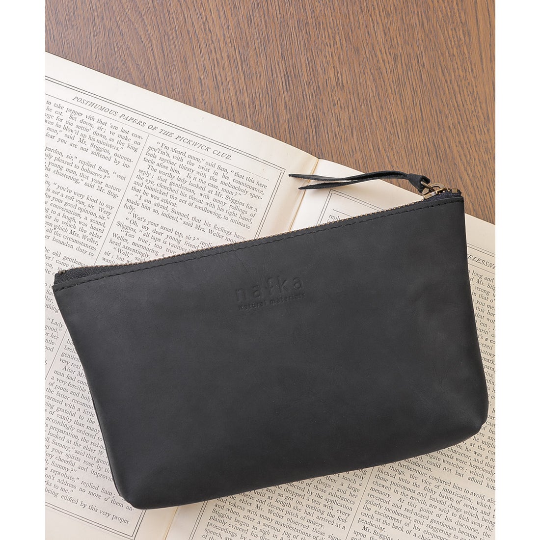 ナフカ nafka マルチポーチ 小物入れ ポーチ レディース 本革 姫路