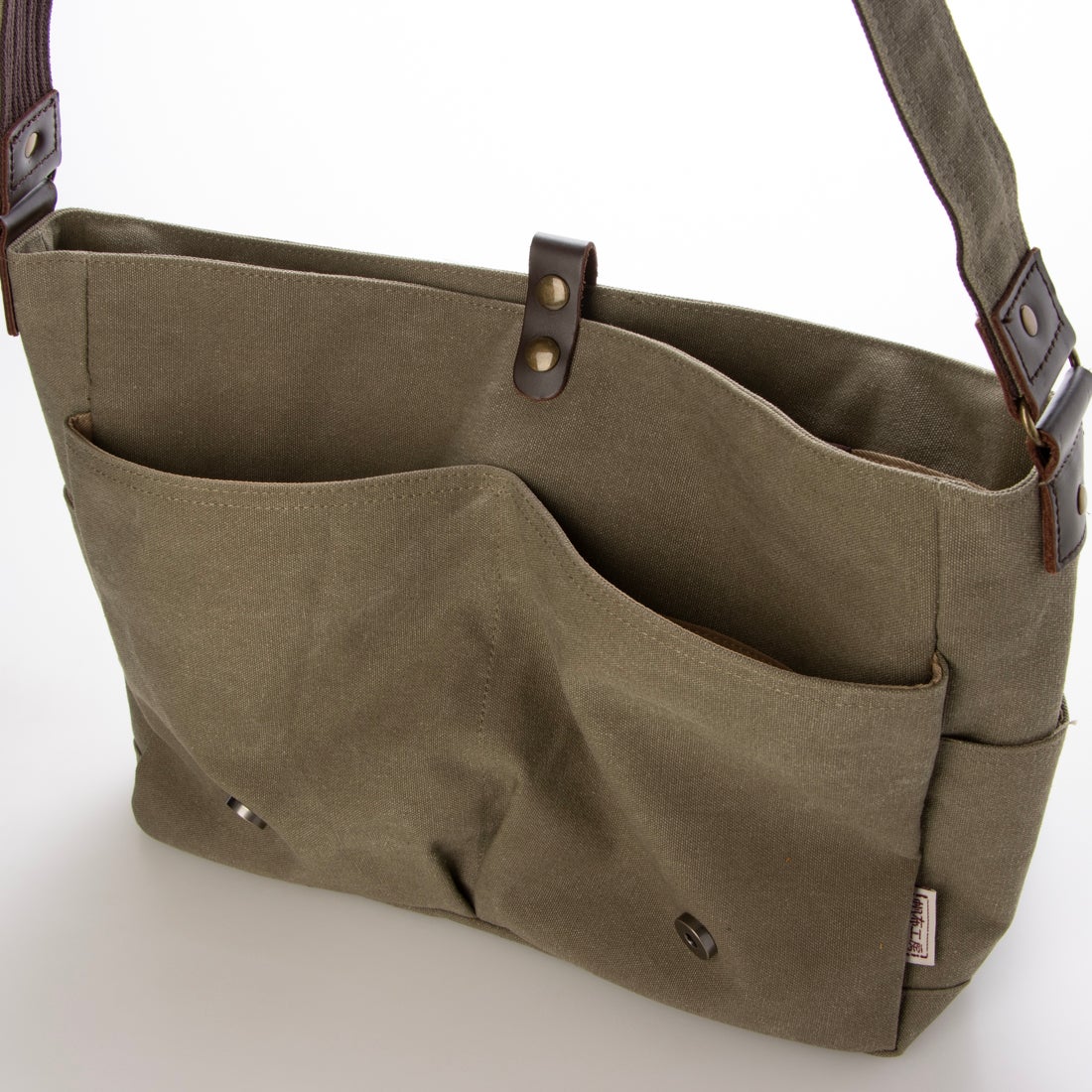 ハンプコウボウ 帆布工房 VINTAGE2 横型ショルダーバッグ （076