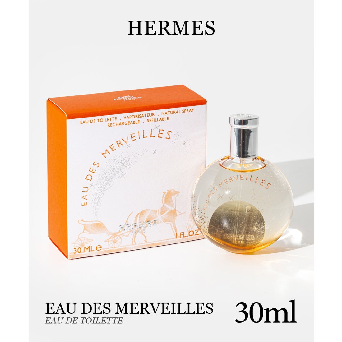 エルメス Hermes EAU DES MERVEILLES オー デ メルヴェイユ 30ml