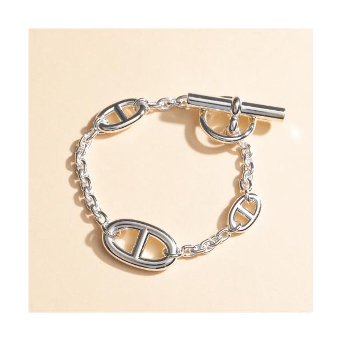 エルメス Hermes HERMES ブレスレット シェーヌダンクル ファラン