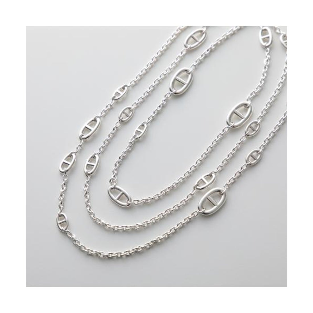 エルメス Hermes HERMES ロングネックレス ファランドール