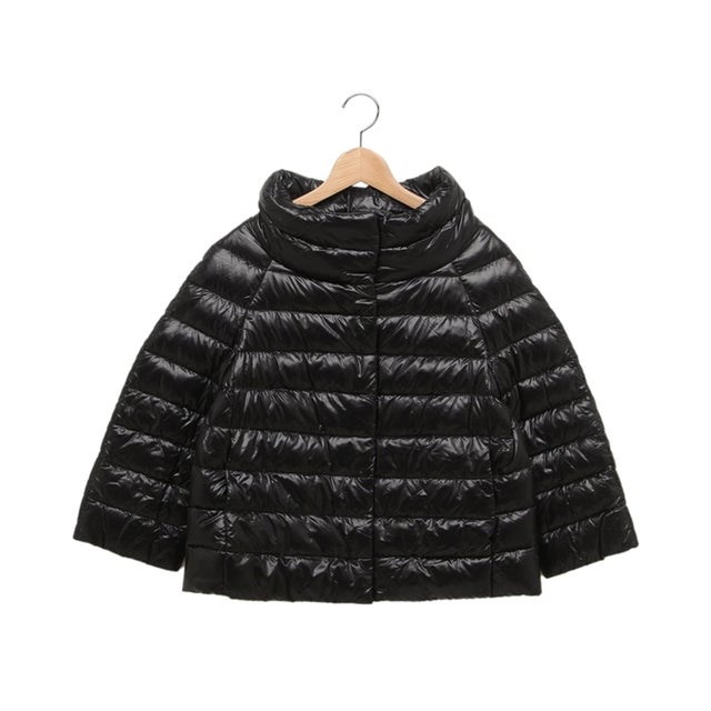 ヘルノ HERNO ヘルノ ダウンジャケット コート ケープ ネイビー