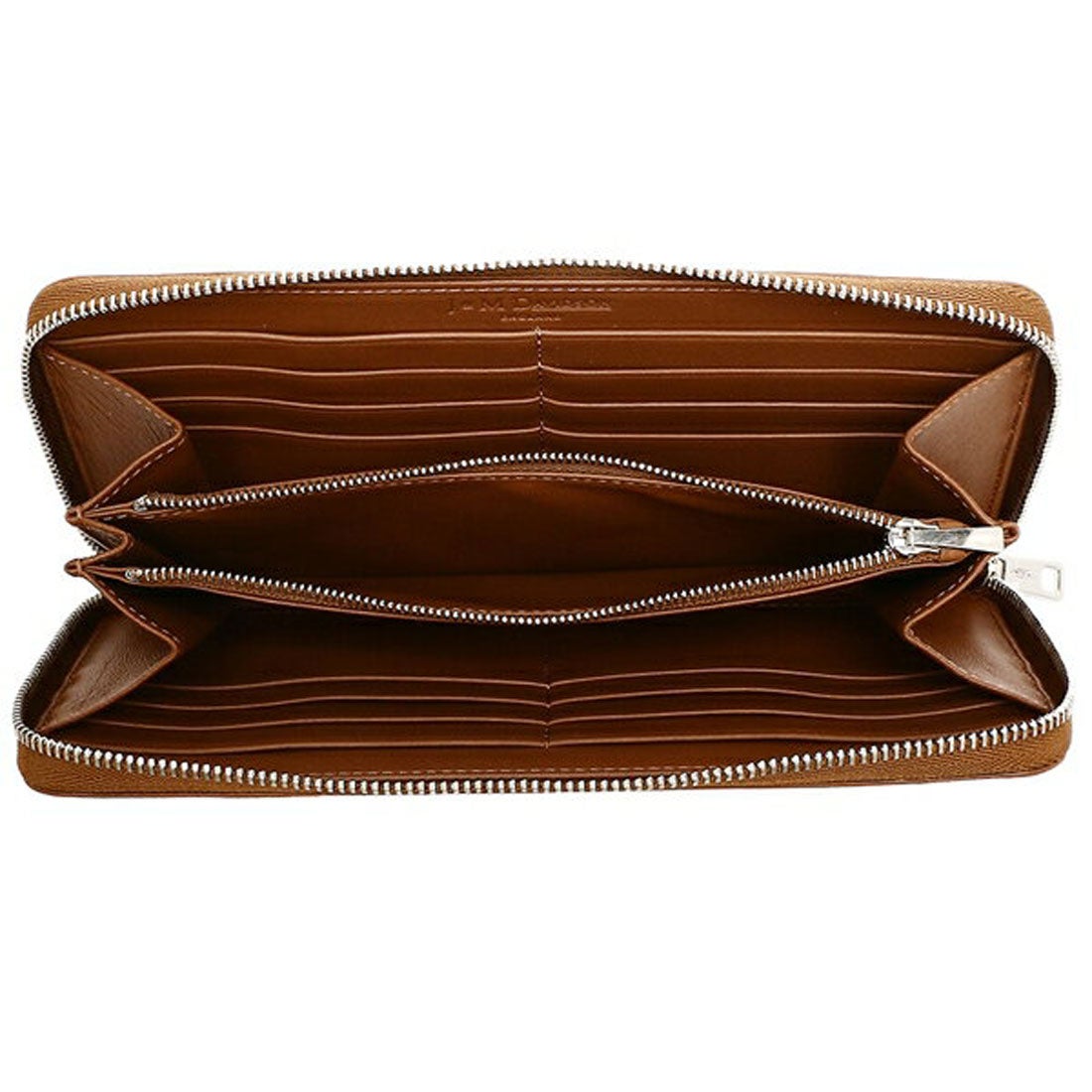 ジェイアンドエムデヴィッドソン J&M DAVIDSON 長財布 ブラウン