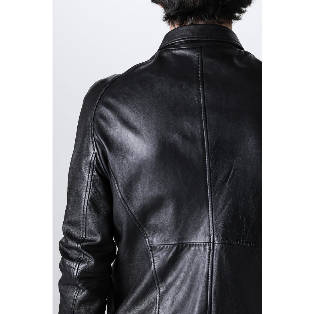 ユリウス JULIUS Leather Jacket （Black） -デザイナーズファッション