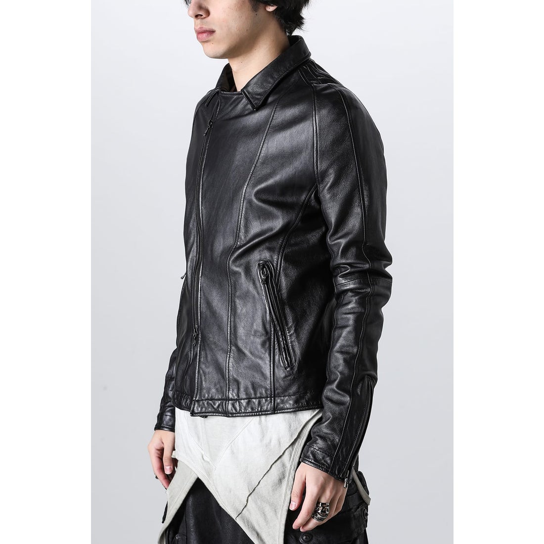 ユリウス JULIUS Leather Jacket （Black） 通販 大阪心斎橋/京都