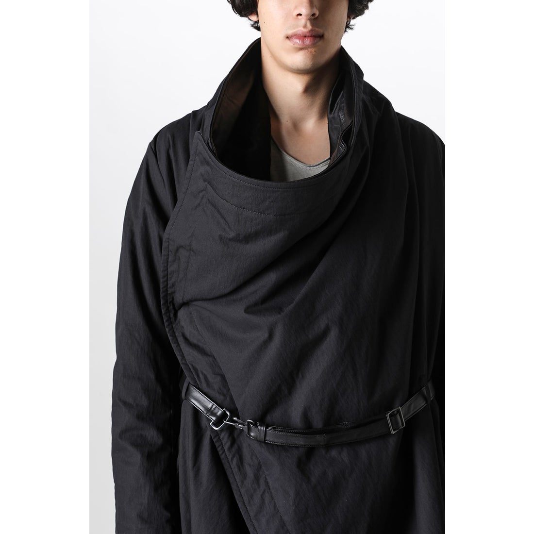 ユリウス JULIUS Long Wrap Coat （Black） 通販 大阪心斎橋/京都