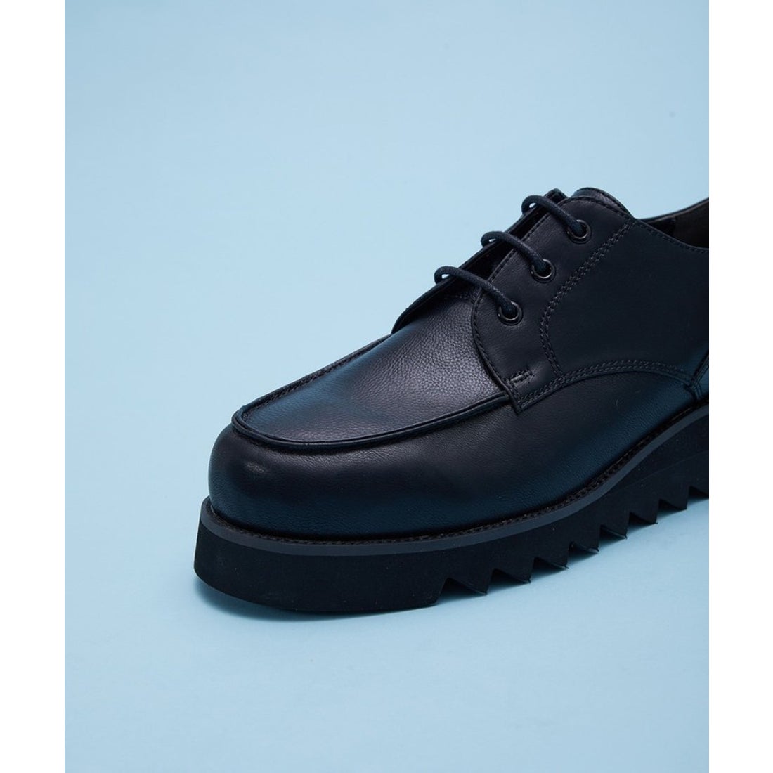 ジュンレッド JUNRed シンセティックレザープラットフォームシューズ