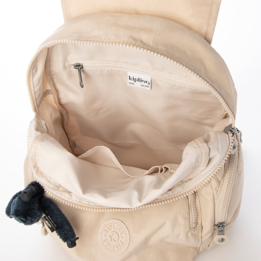 キプリング Kipling CITY ZIP S バックパック （Back To Beige