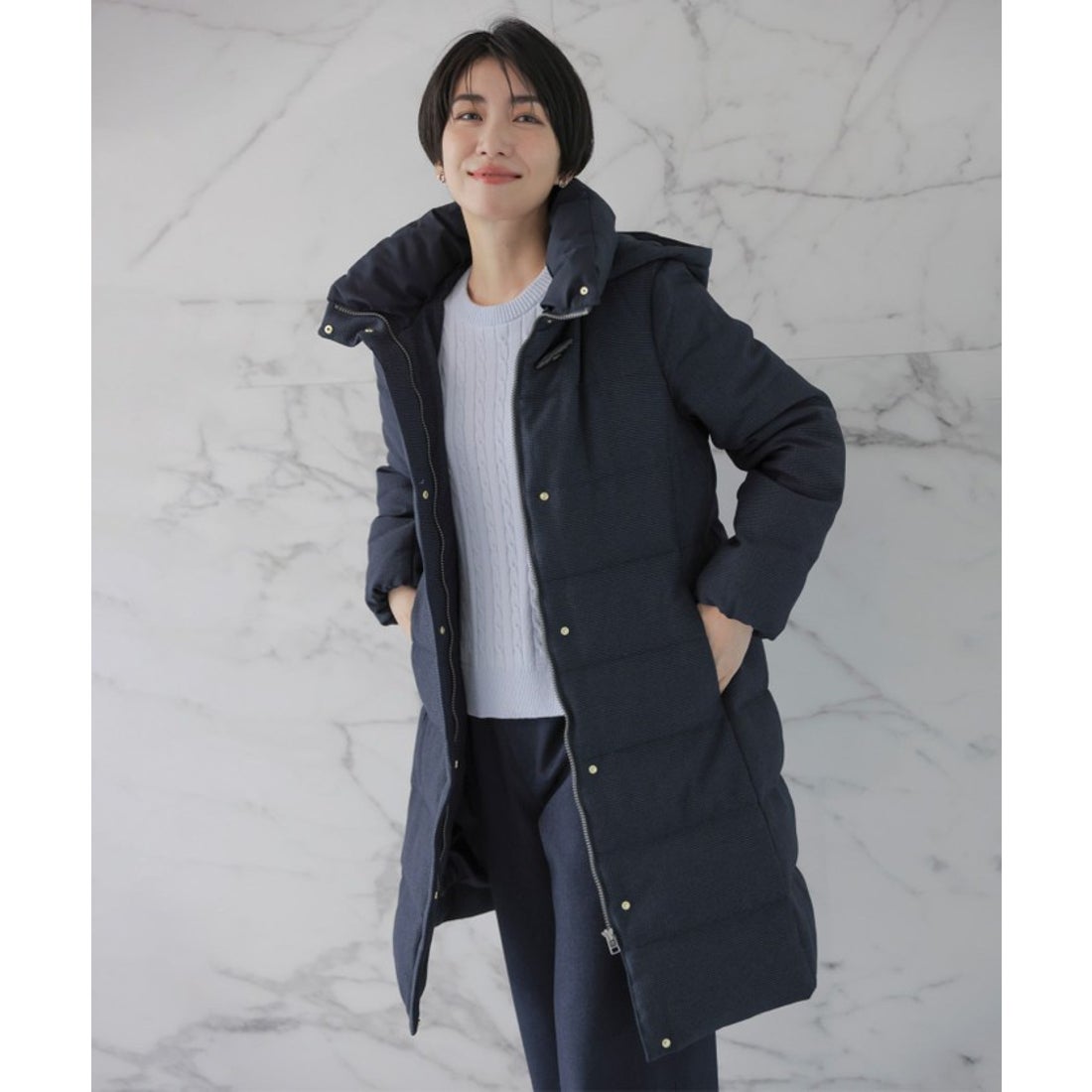 ジェイ プレス レディス J.PRESS LADIES 【洗える】ポリエステル