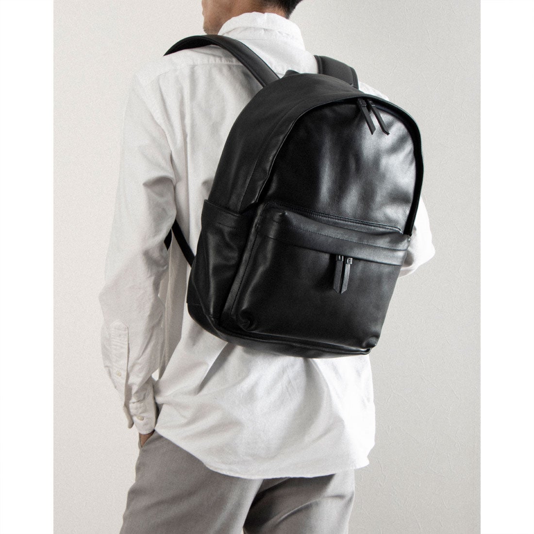 レザーラボラトリー Leather Laboratory 防水レザー デイパック型