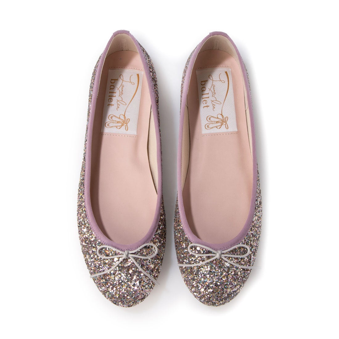 ラウンドトゥバレエシューズ(B1601A) （モーブZ） -レディースシューズ