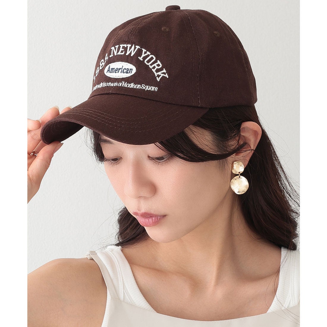 レースレディース Lace Ladies 配色 ロゴ 刺繍 ベースボール キャップ