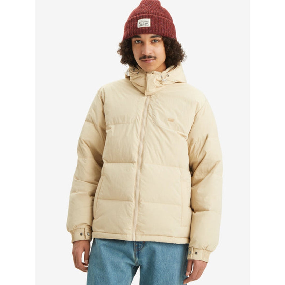 リーバイス LEVI'S ROCKRIDGE ショートダウンジャケット ベージュ