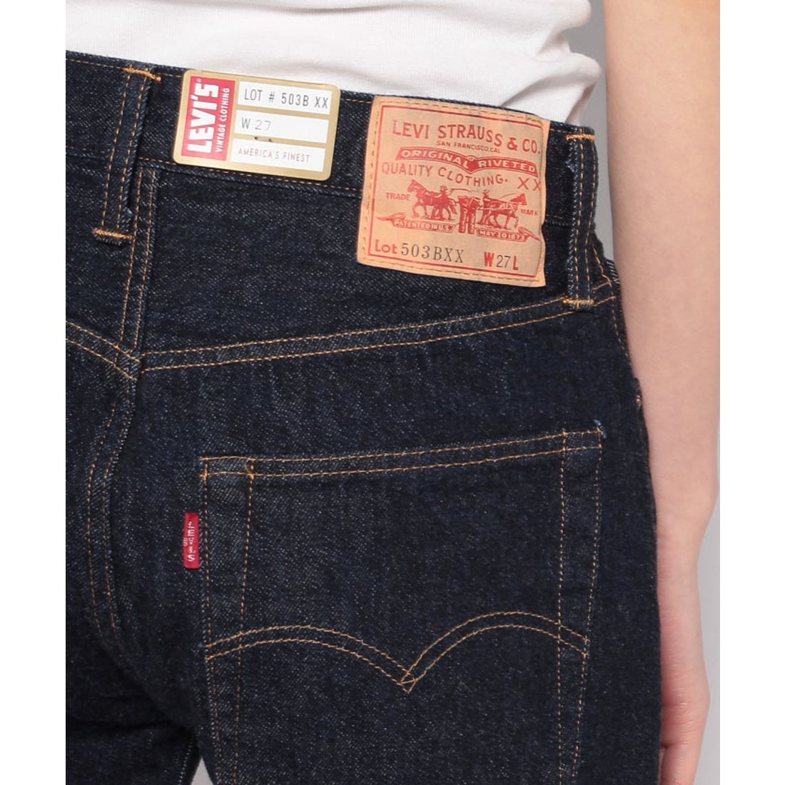 リーバイス LEVI'S LVC 503B XX NEW RINSE N0603 （ブルー