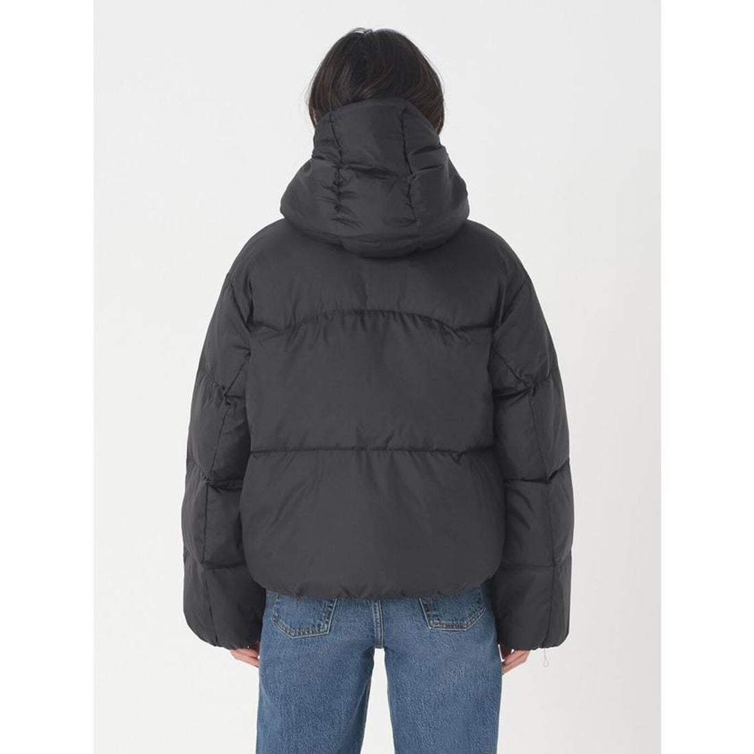 リーバイス LEVI'S ショートダウンジャケット ブラック CAVIAR