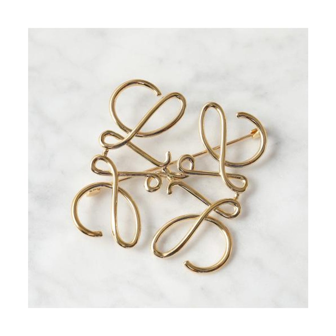ロエベ LOEWE LOEWE ブローチ ANAGRAM BROOCH アナグラム （25020/8130