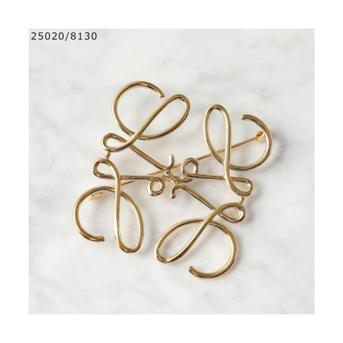 ロエベ LOEWE LOEWE ブローチ ANAGRAM BROOCH アナグラム （25020/9230