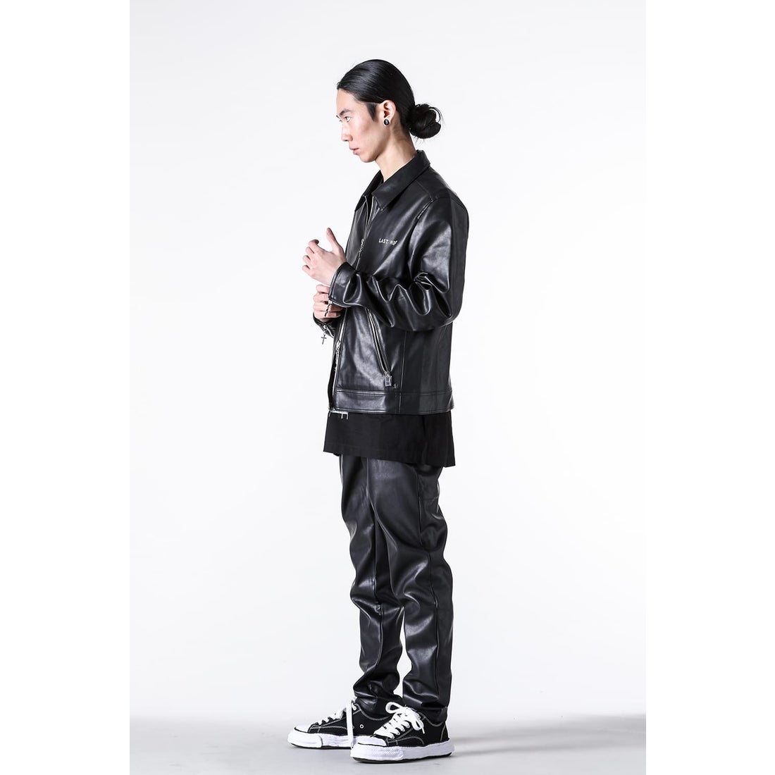 ラストネスト LAST NEST Leather Swing Top （Black） -FASCINATE