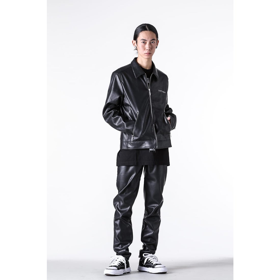 ラストネスト LAST NEST Leather Swing Top （Black） -FASCINATE