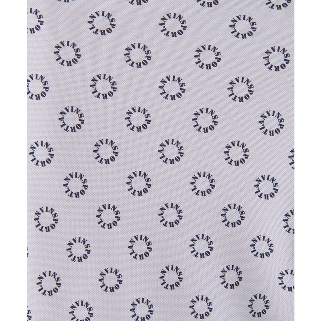 ランバン スポール LANVIN SPORT 総柄プリントハーフジップ長袖シャツ