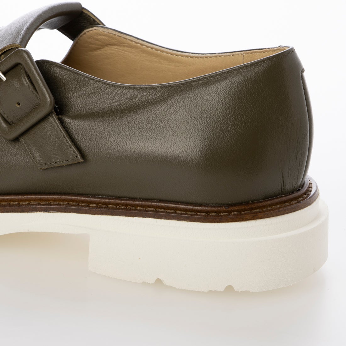 ルカ グロッシ Luca Grossi キルトタッセルローファー （カーキ