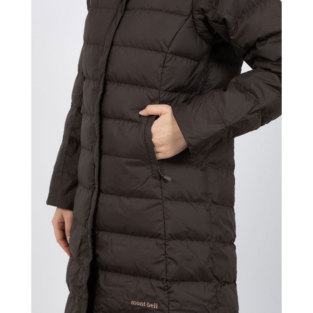 モンベル mont-bell トラベルダウンロングコート Women's （ブラウン