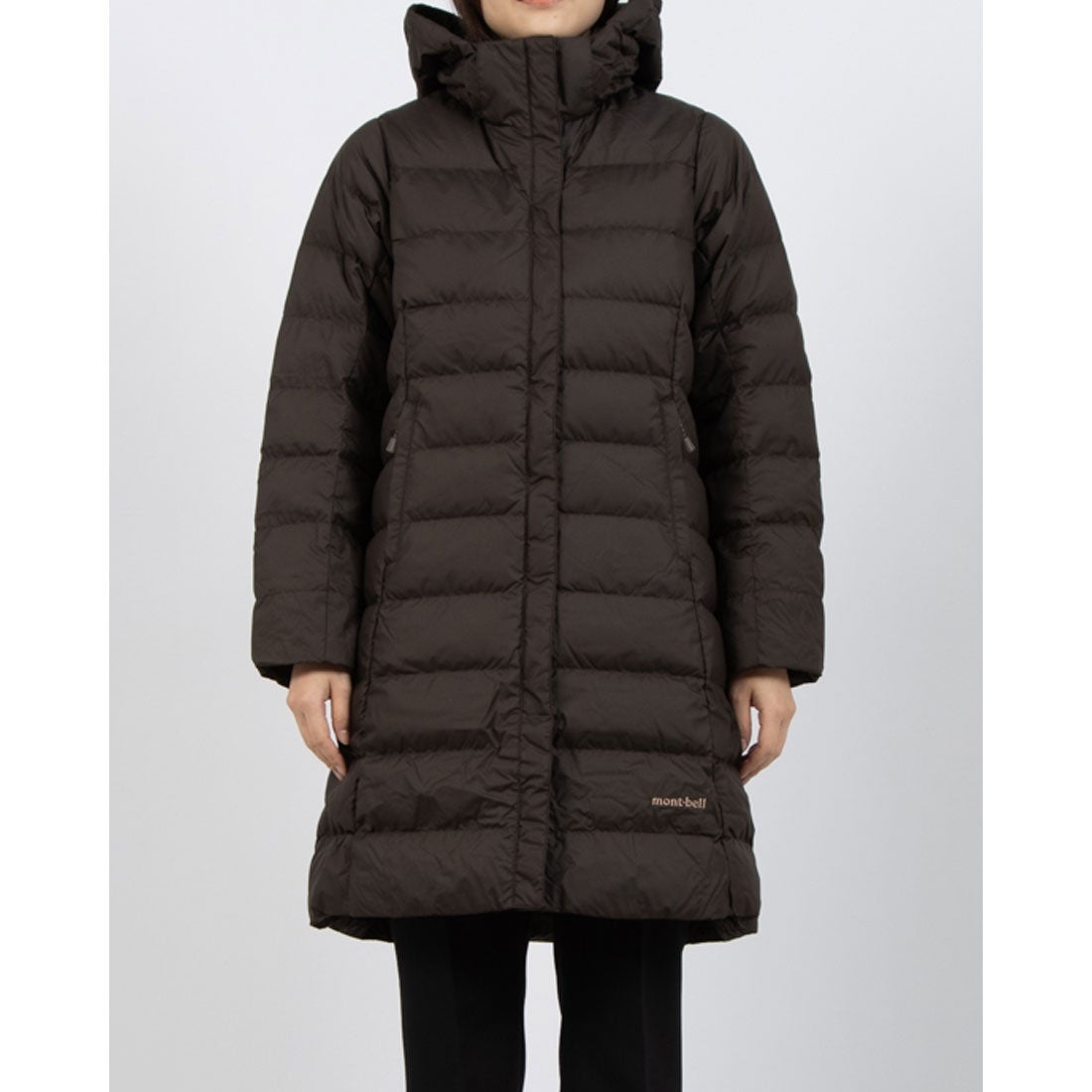 モンベル mont-bell トラベルダウンロングコート Women's （ブラウン