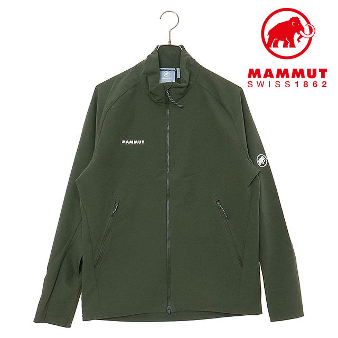 マムート MAMMUT Macun 2.0 SO Jacket AF Men dark-marsh [1011-02610