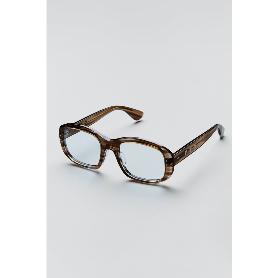 エムエーエスユー MASU MASU X BLANC Oval Shape Sunglasses （Brown