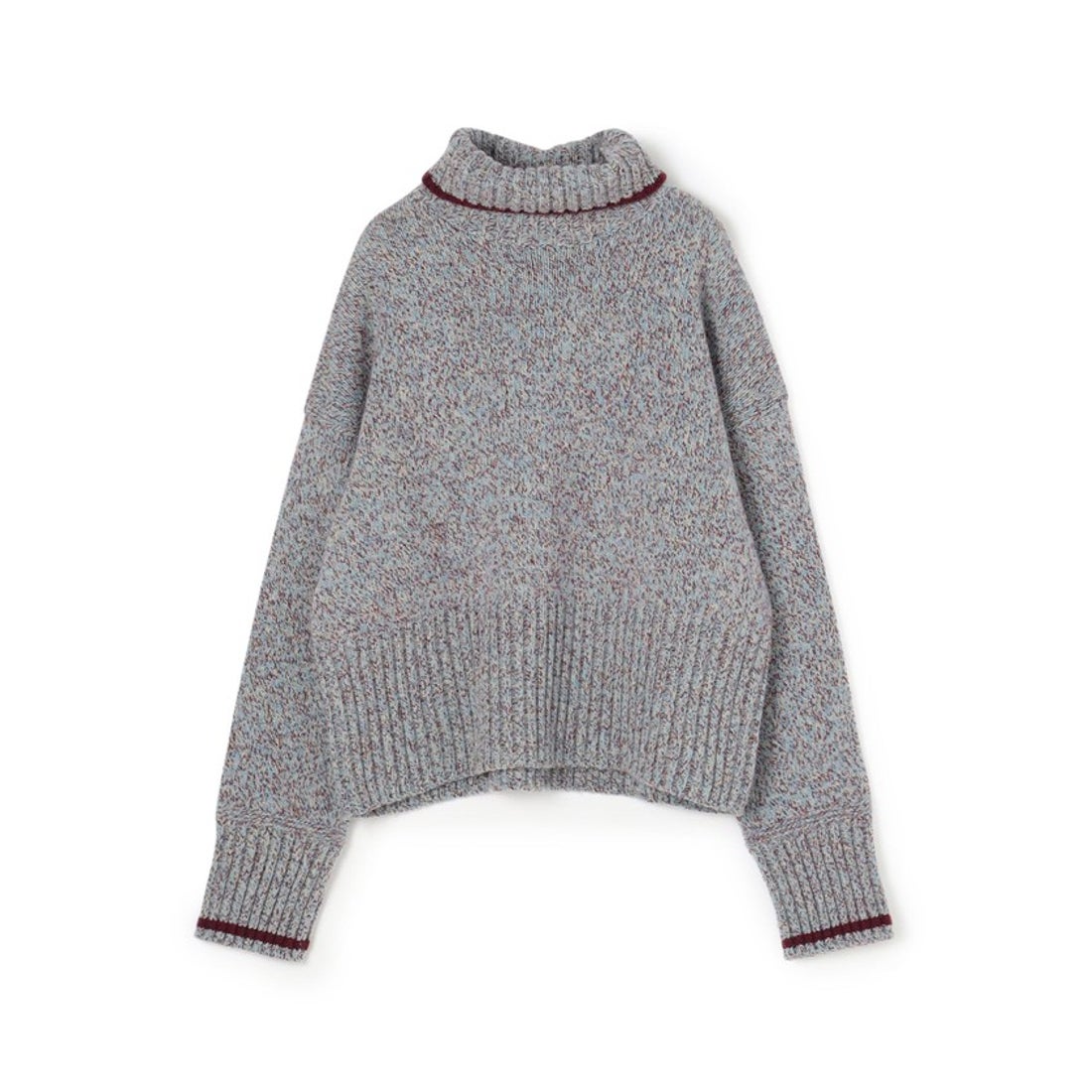 マカフィー MACPHEE ファインラムズウール タートルネックプルオーバー