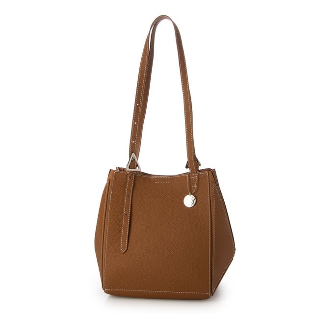 モーヴ mauve 【本革】ミディアムハンドバッグ ショルダー付き2WAY