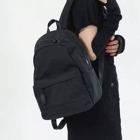 マリークワント MARY QUANT オールブラックシンプルロゴ リュック