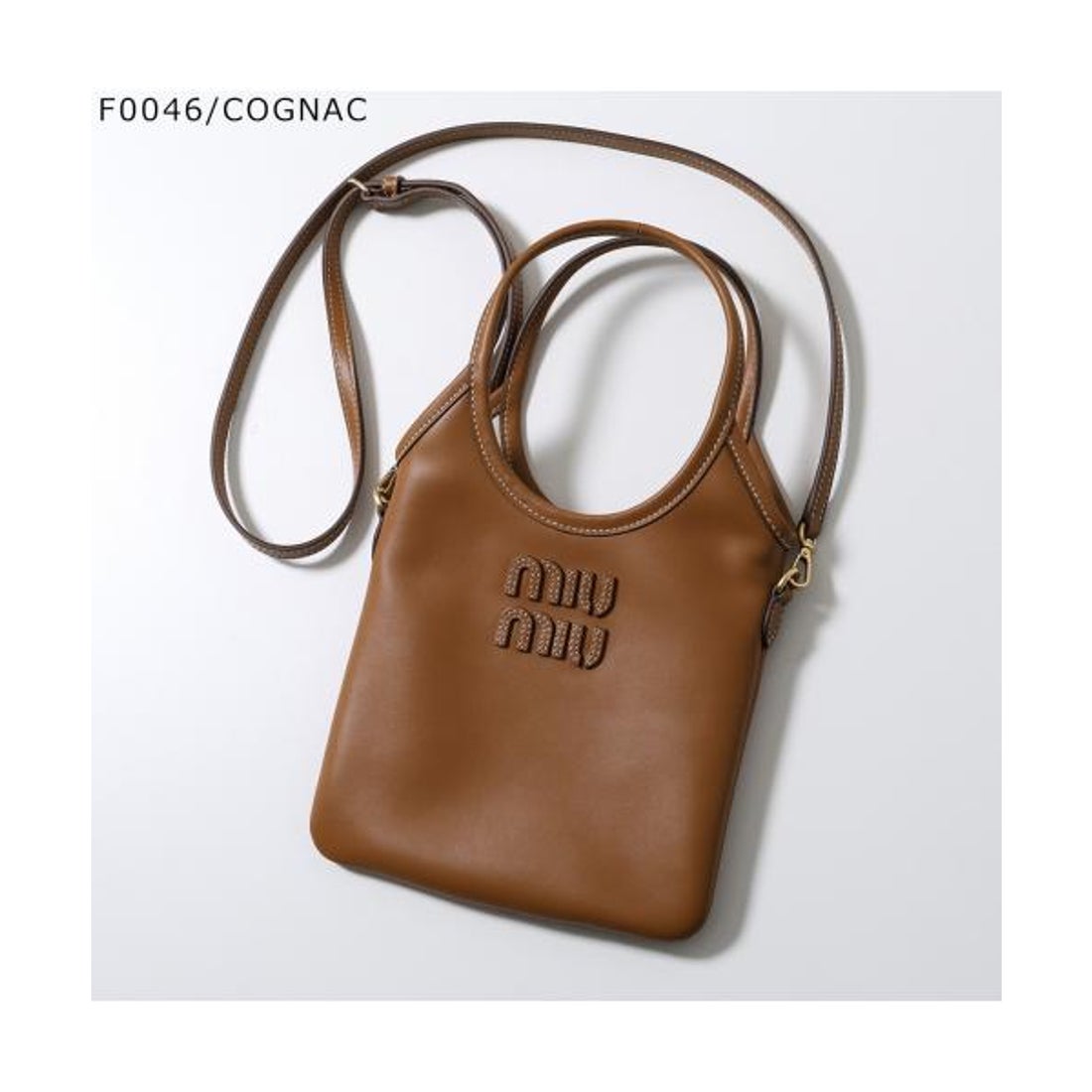 ミュウミュウ Miu Miu MIUMIU ショルダーバッグ 5BA281 2CRW レザー