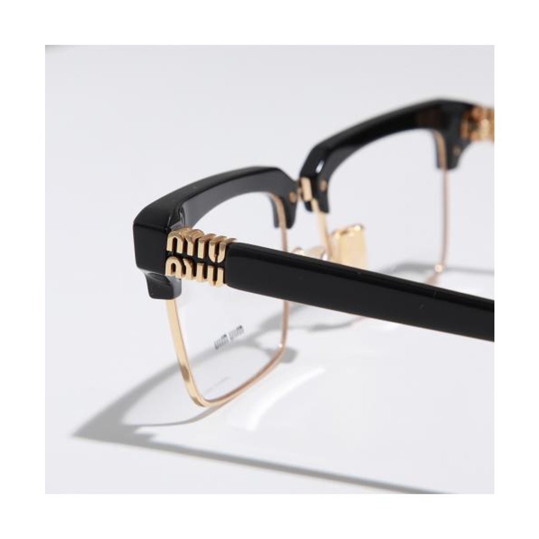 ミュウミュウ Miu Miu MIUMIU メガネ 0MU 11XV スクエア ブロー型