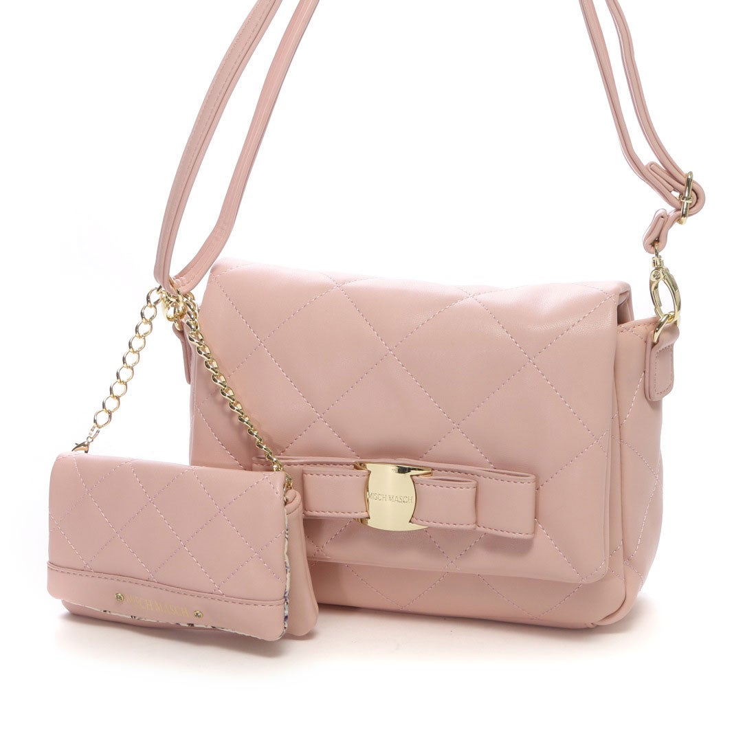 ミッシュマッシュ MISCH MASCH ルビー キルティングショルダーバッグ